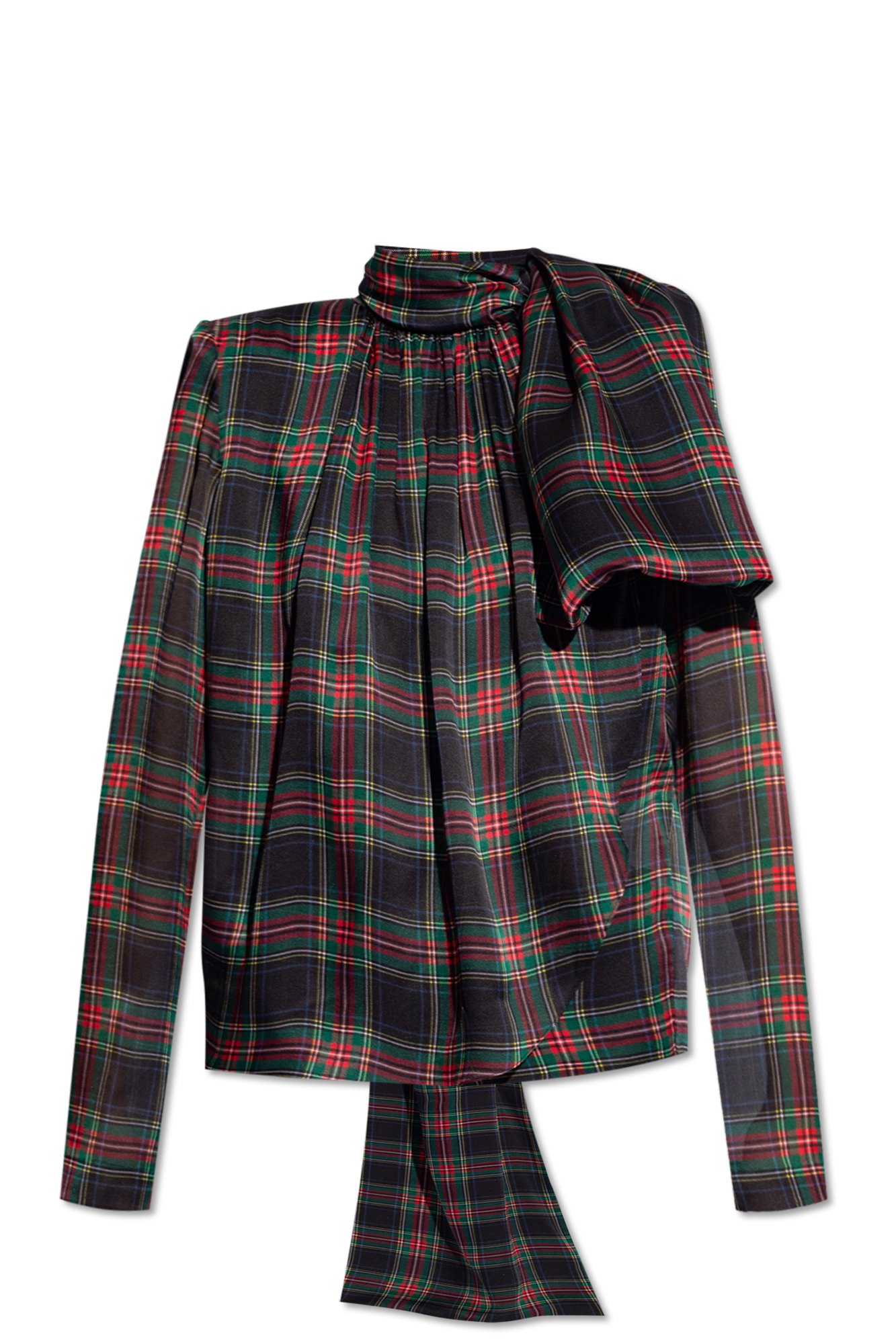 90'✨️YVES SAINT LAURENT タータンチェック スイングトップ 80's~90's “YVES SAINT LAURENT” POUR HOMME GUNCLUB CHECK